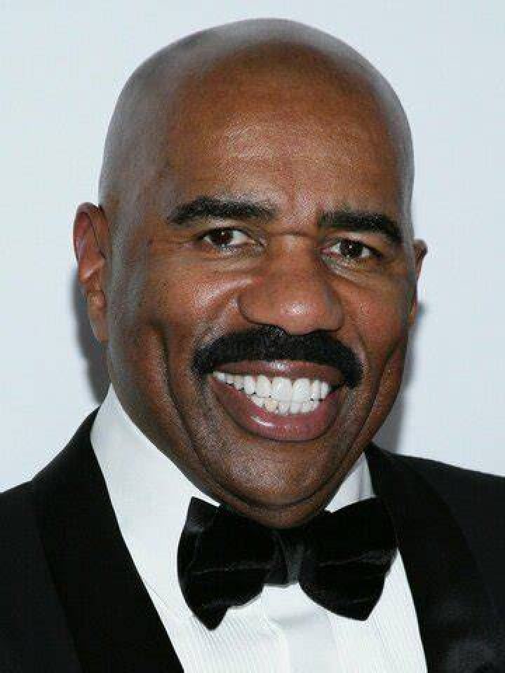 Actor and comedian Steve Harvey and his wife, Marjorie Bridges