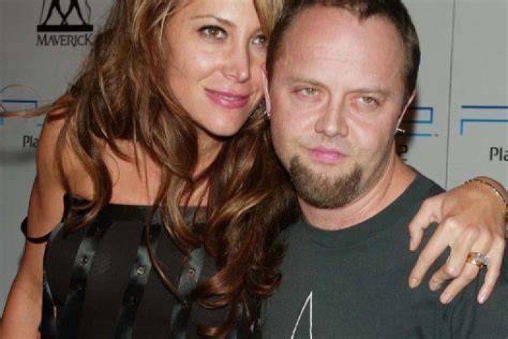 Lars Ulrich with exwife Skylar Satenstein Celebrities InfoSeeMedia